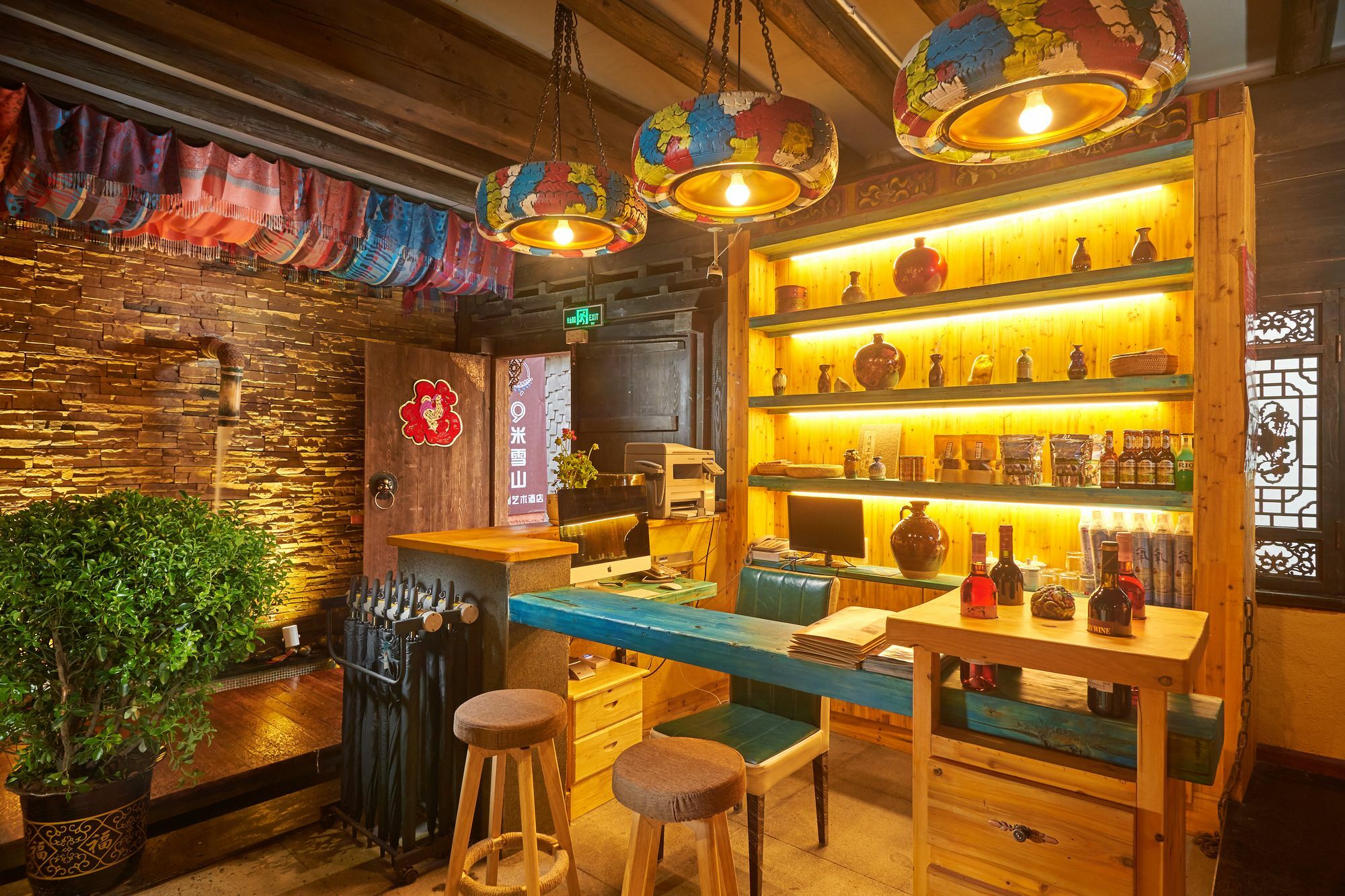 Jiumi Snow Mountain Original Art Hotel シャングリラ県 エクステリア 写真